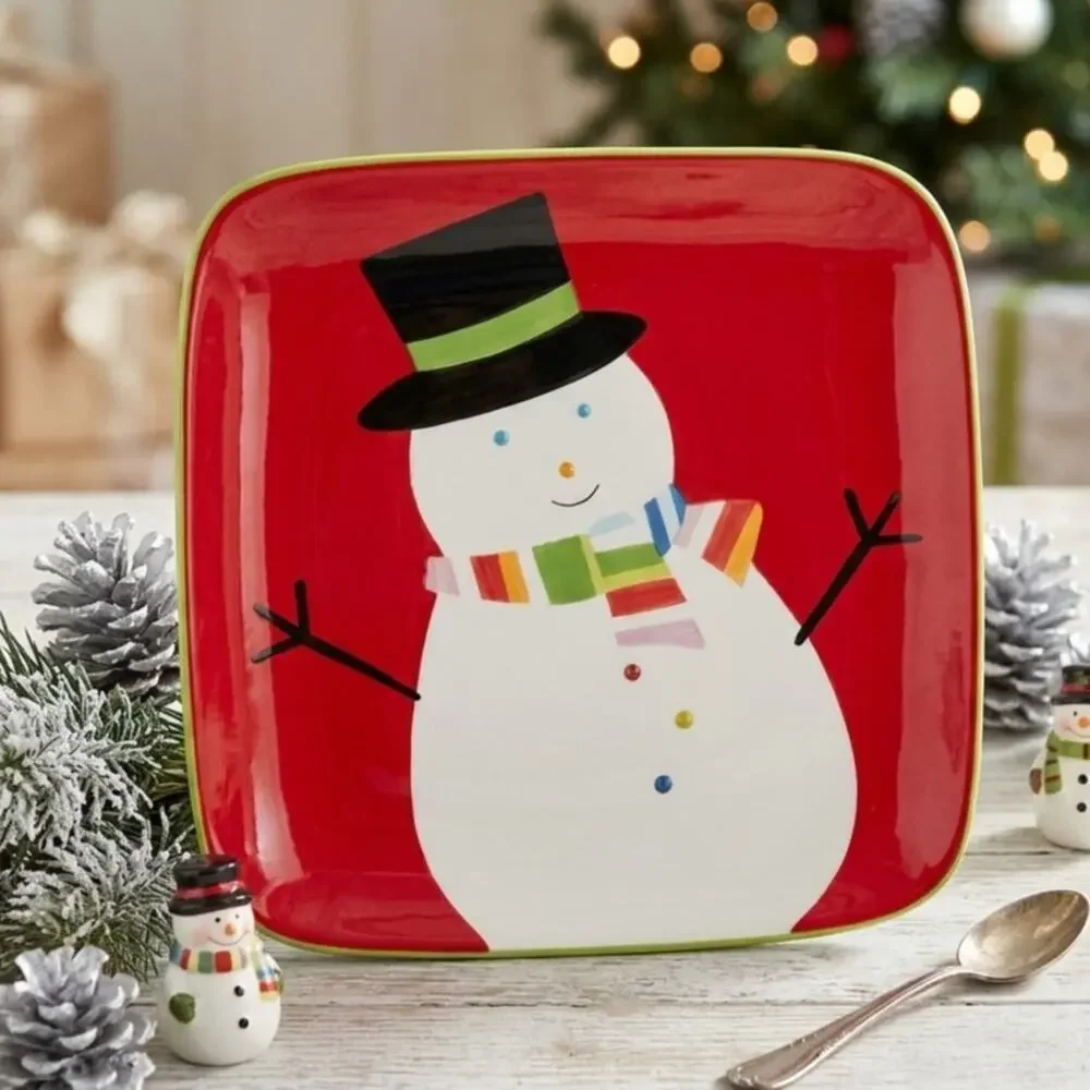 Target Home Sleddin Hill Snowman 10.75